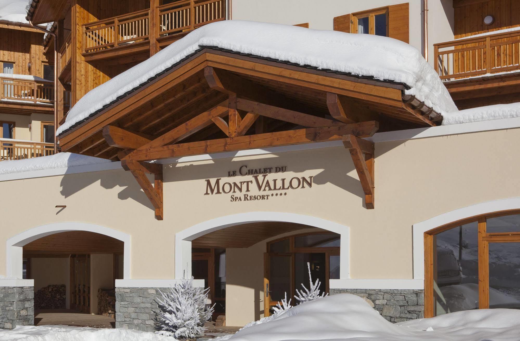 Le Chalet Du Mont Vallon Spa Resort Les Menuires Exteriér fotografie